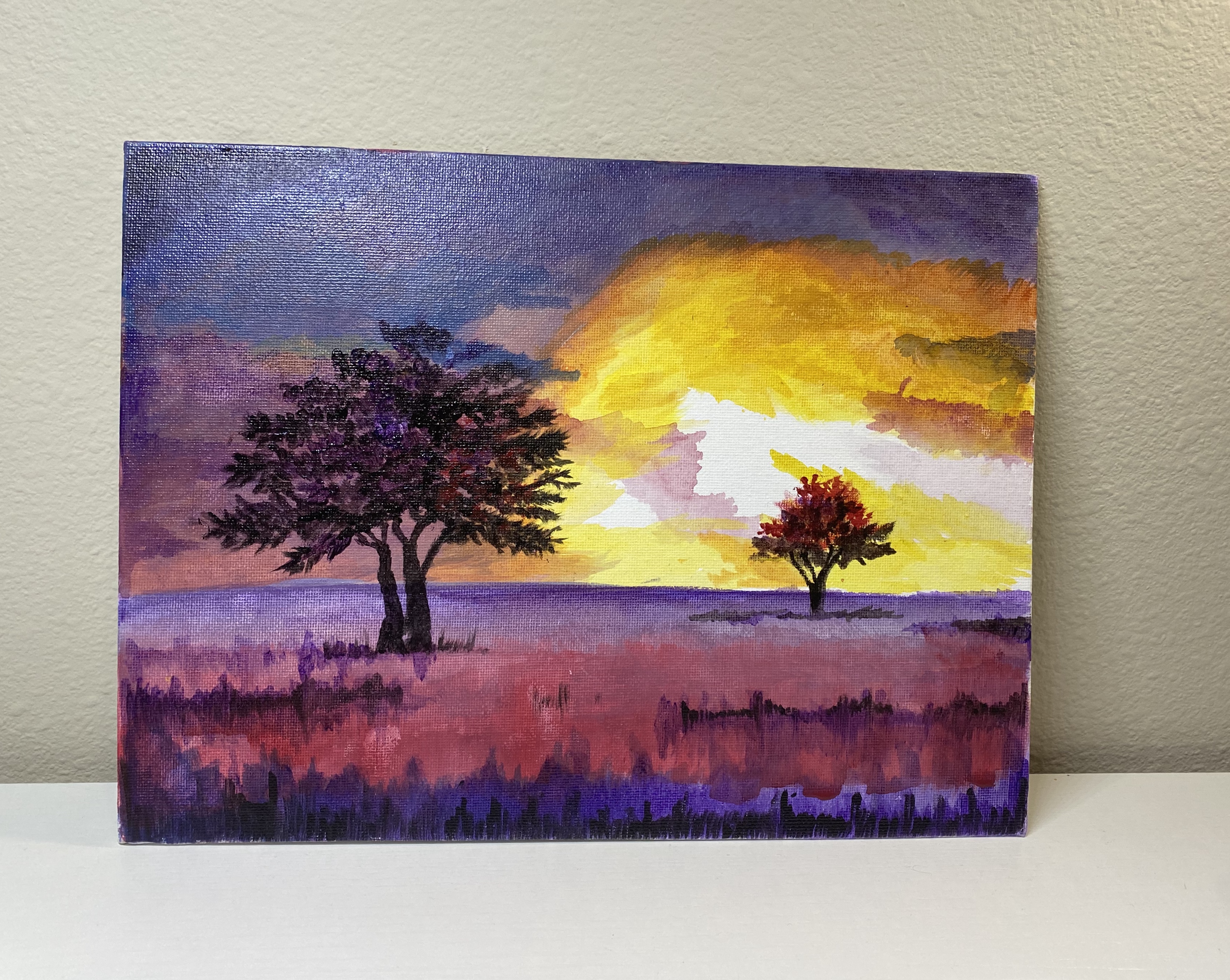 Acrylic on canvas painting 1