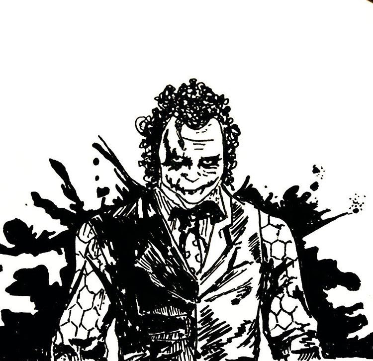 Joker marker sketch